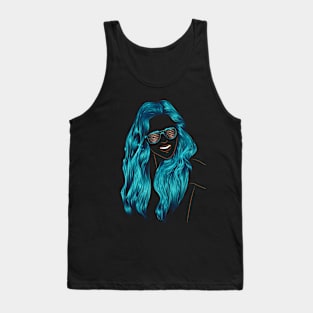 Neon Hair Tank Top